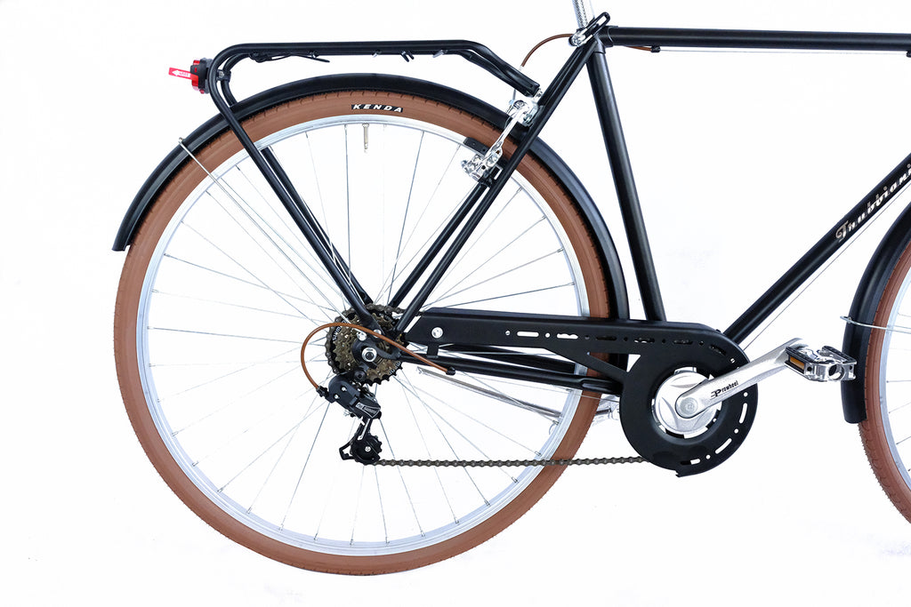 Ruota posteriore per bici da città solida 700c per freno a disco Ruota posteriore per bici da città solida 700c per freno a disco